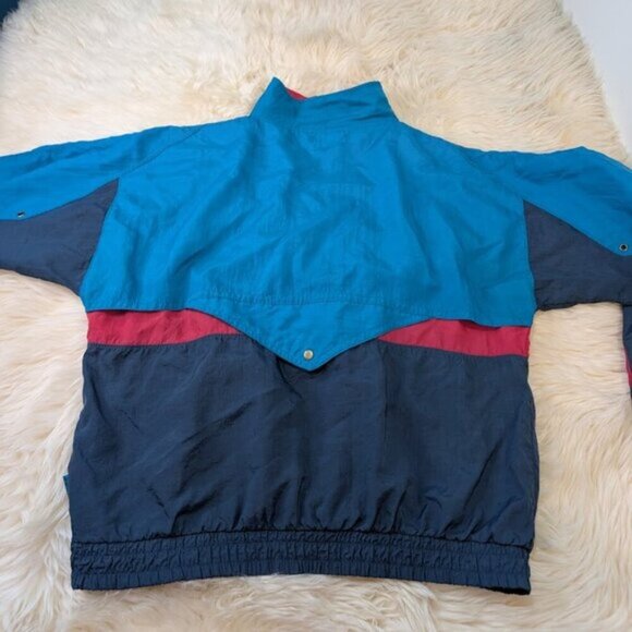 Vintage PUMA Track Jacket Sport Active Wear Size Large 90's Retro Size Medium - Picture 10 of 10